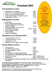 Preisliste2023Deutsch Campingplatz Berchtesgaden